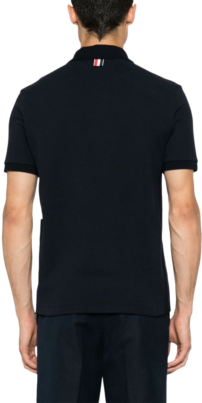 Thom Browne T-Shirts And Polos Blue Blauw