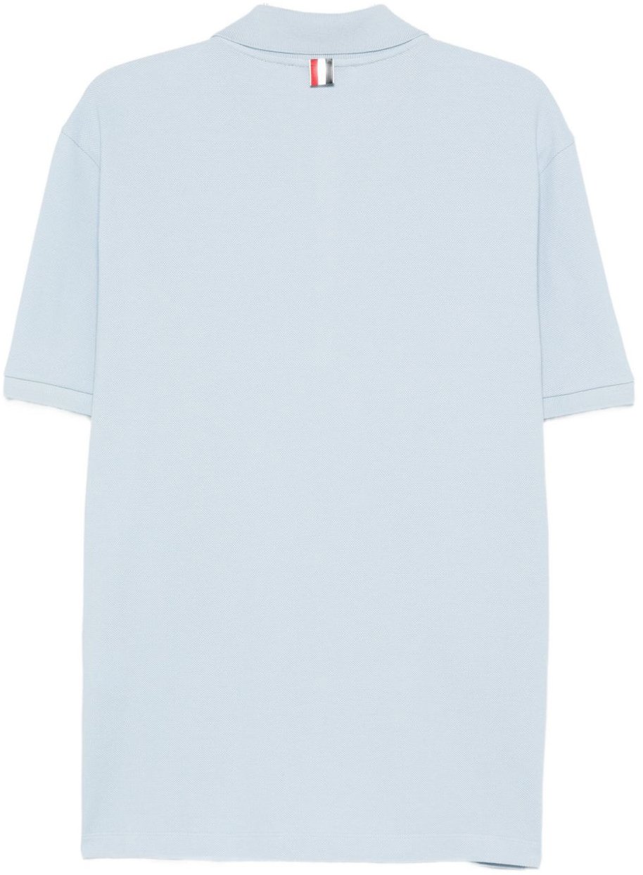 Thom Browne T-Shirts And Polos Clear Blue Blauw