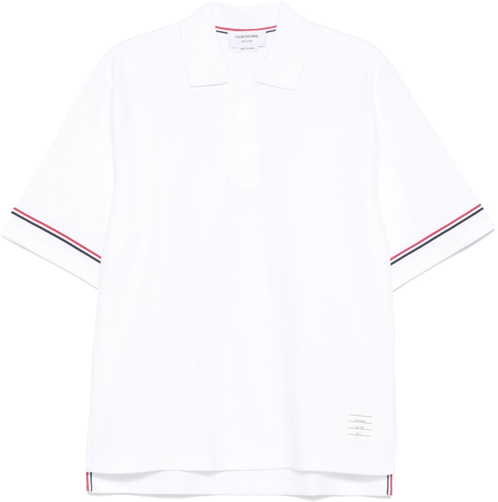 Thom Browne T-Shirts And Polos White Wit