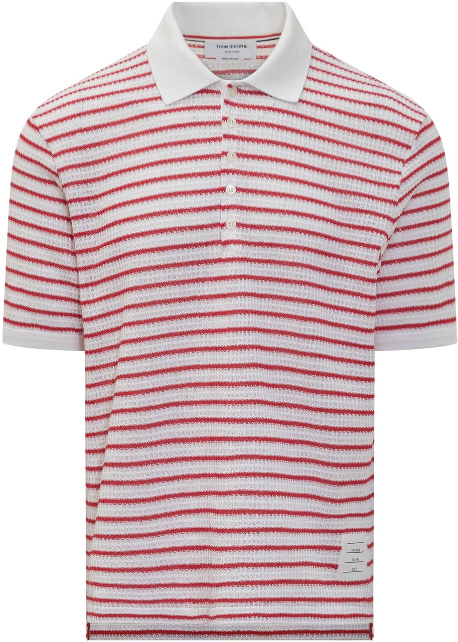 Thom Browne Polo Wit