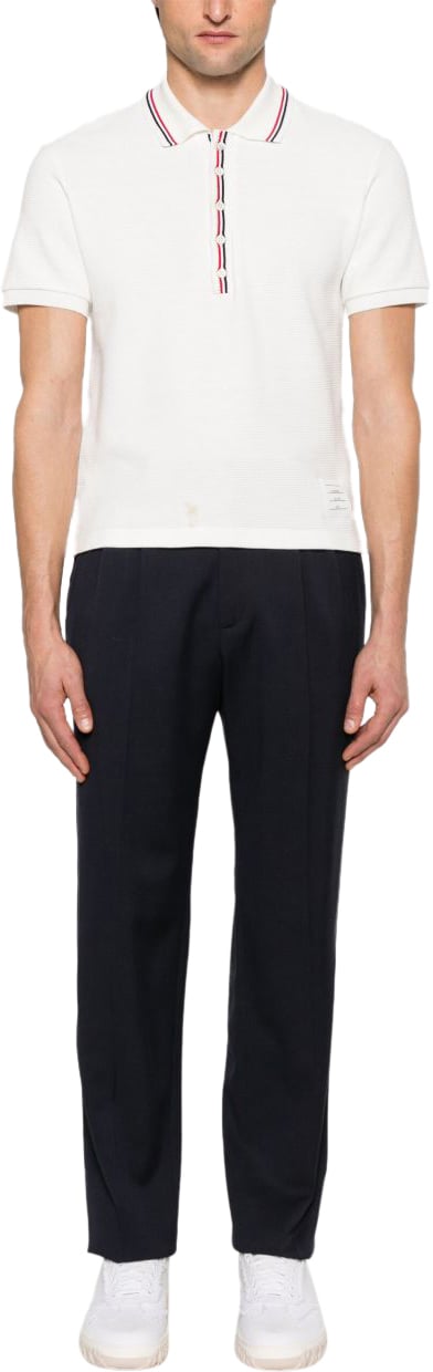 Thom Browne T-Shirts And Polos White Wit
