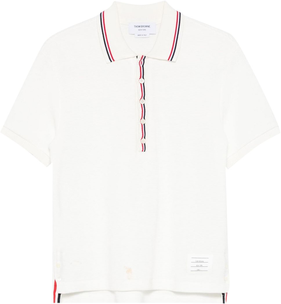 Thom Browne T-Shirts And Polos White Wit