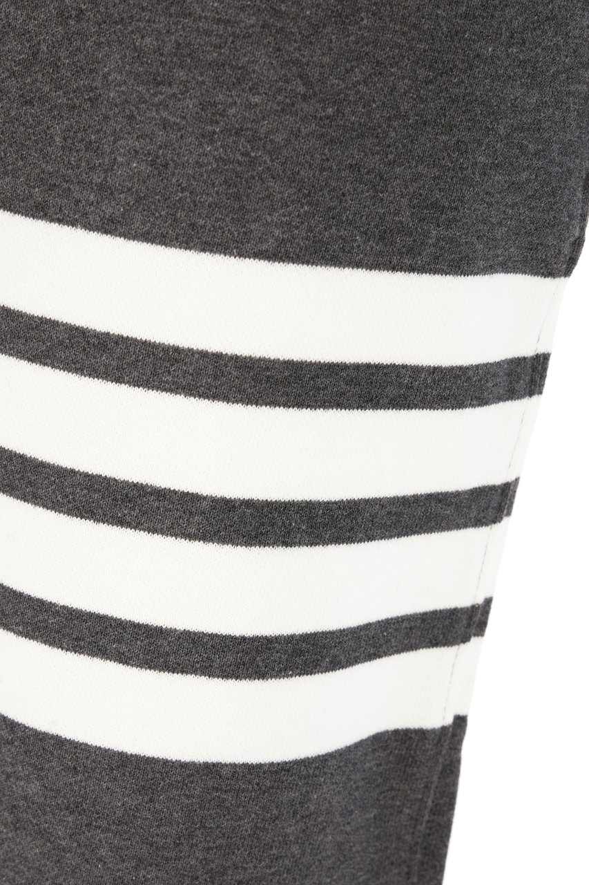 Thom Browne Thom Browne Dark grey cotton pants Grijs