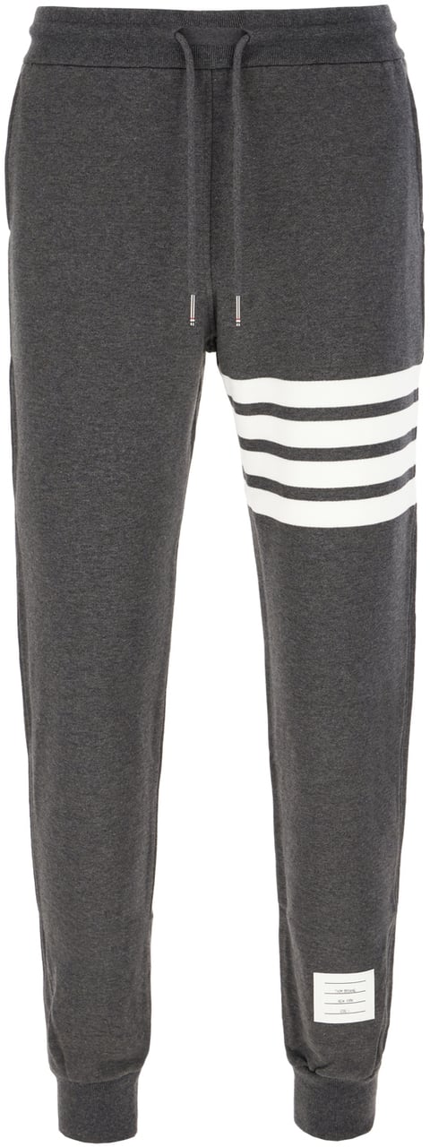 Thom Browne Thom Browne Dark grey cotton pants Grijs