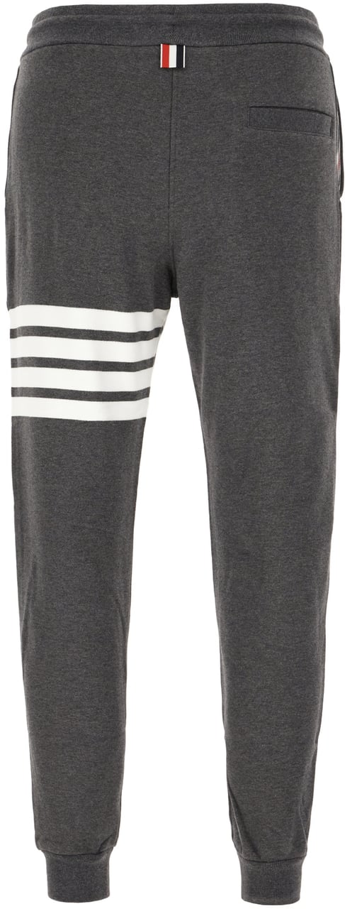 Thom Browne Thom Browne Dark grey cotton pants Grijs
