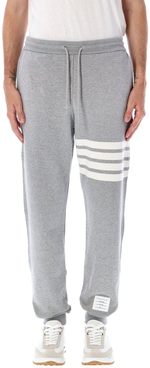 Thom Browne Classic Sweatpant In Classic Loopback W/ Grigio Grijs