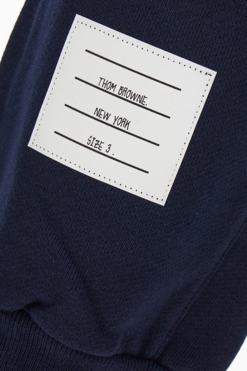 Thom Browne Thom Browne Blue cotton joggers Blauw
