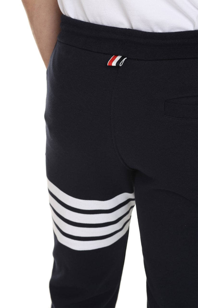 Thom Browne Track-pants with decorative stripes Navy