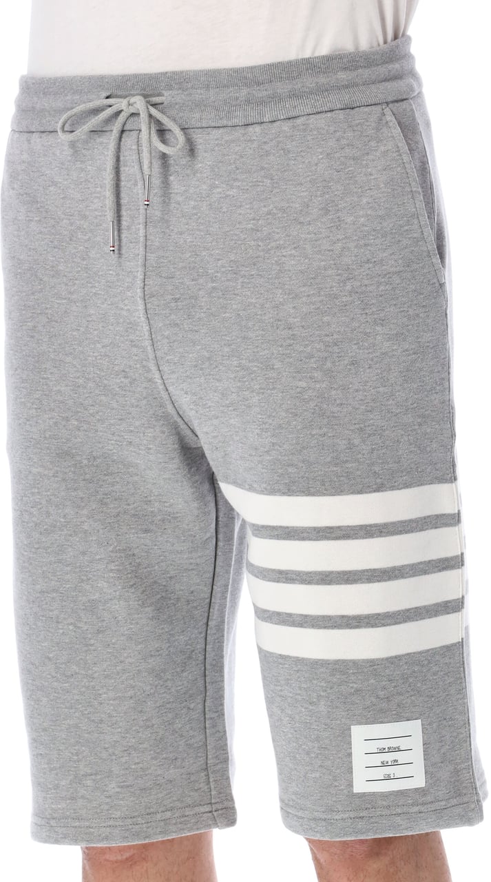 Thom Browne Classic Sweat Shorts In Classic Loopback Grigio Grijs
