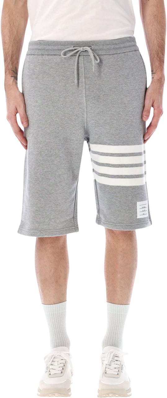Thom Browne Classic Sweat Shorts In Classic Loopback Grigio Grijs
