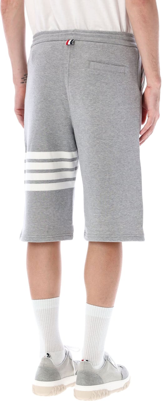 Thom Browne Classic Sweat Shorts In Classic Loopback Grigio Grijs