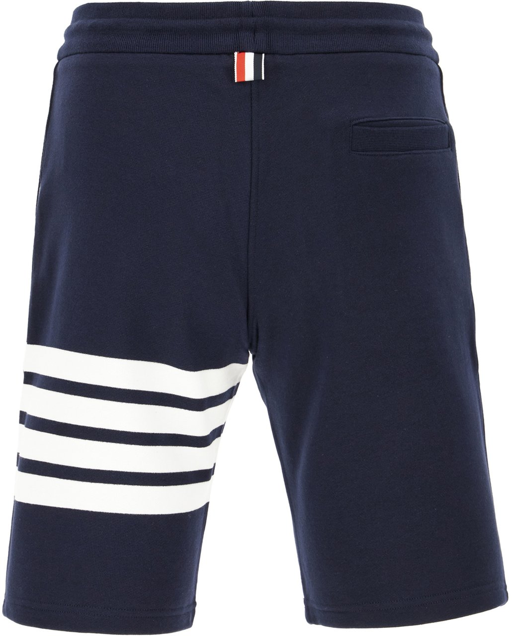 Thom Browne Thom Browne Navy blue cotton bermuda shorts Blauw