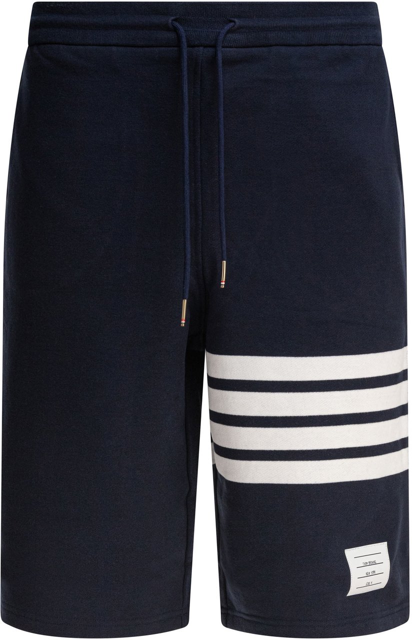 Thom Browne Thom Browne fleece sweatshorts Blauw