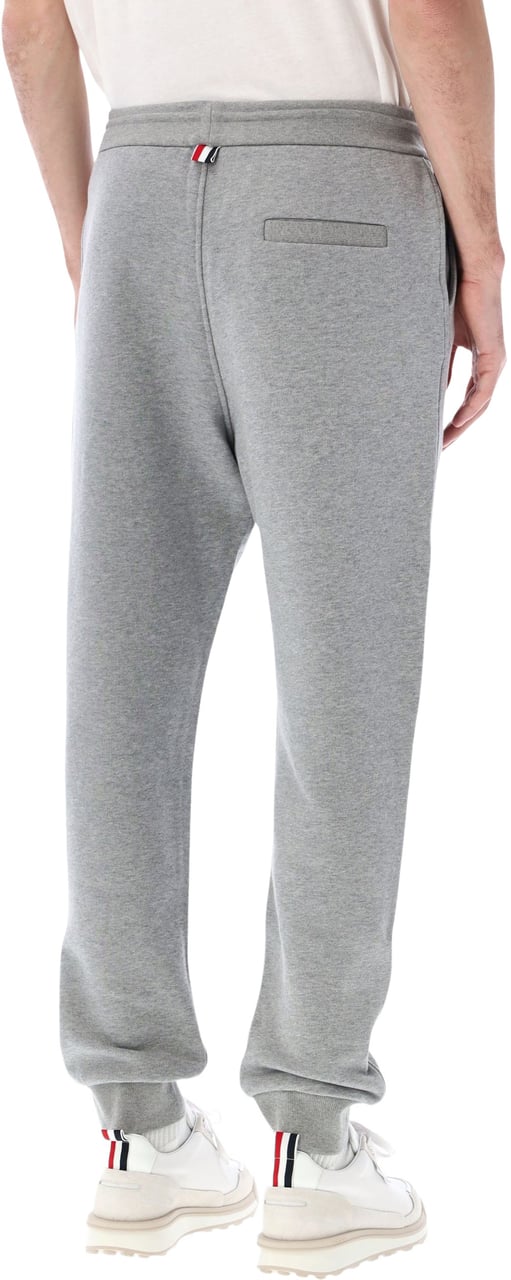 Thom Browne Thom Browne grosgrain-trimmed sweatpants Grijs