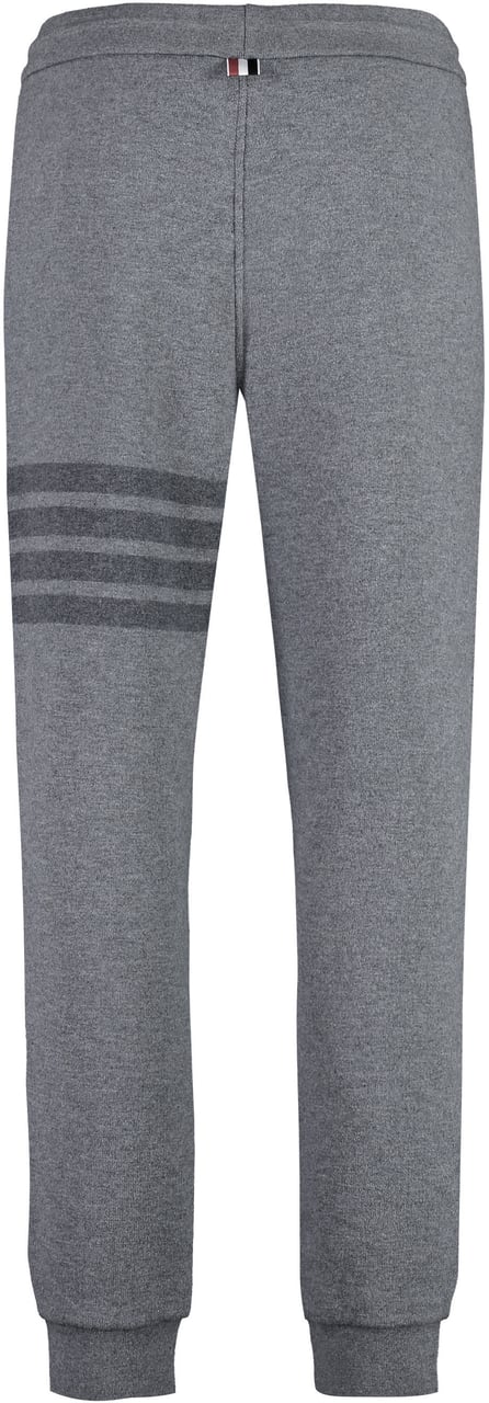 Thom Browne Virgin wool track pants Grijs