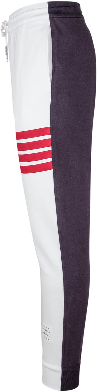 Thom Browne Pantalone Tuta Wit