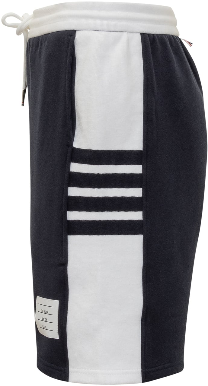 Thom Browne Thom Browne Shorts in Cotone Blu Blauw