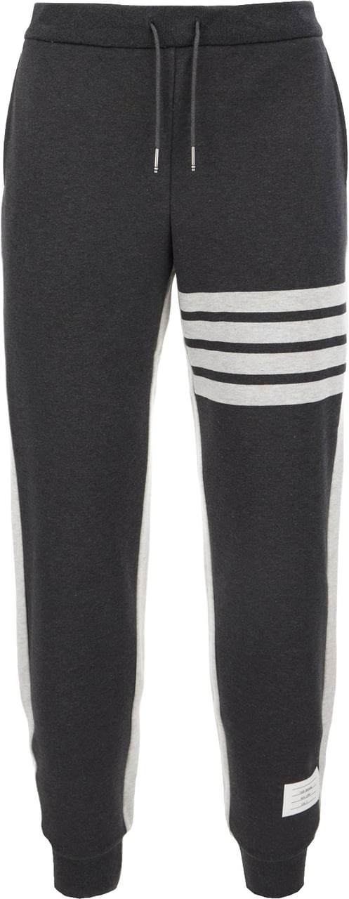 Thom Browne Two-tone cotton joggers Divers
