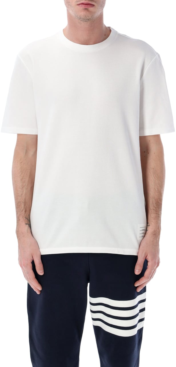 Thom Browne Thom Browne back stripe t-shirt Wit