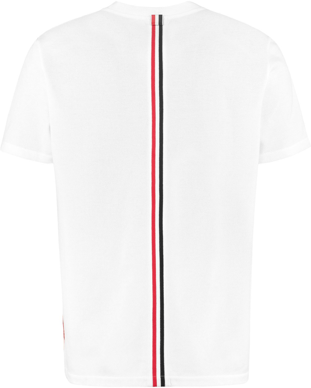 Thom Browne Cotton piqué t-shirt Wit