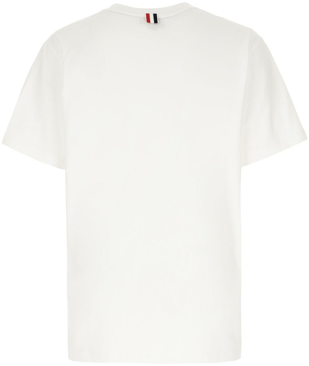 Thom Browne Thom Browne White cotton t-shirt Wit