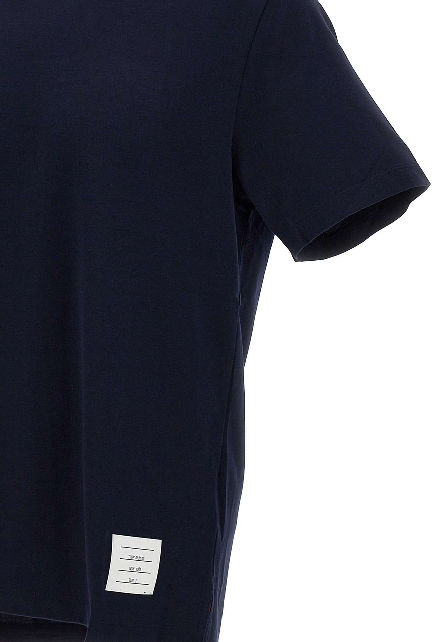 Thom Browne T-Shirts And Polos Blue Navy