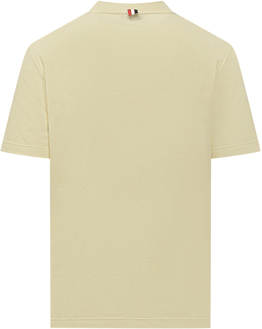 Thom Browne T-Shirt a Maniche Corte in Cotone Geel