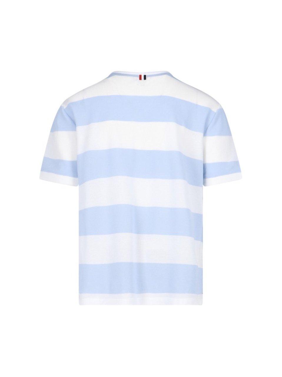 Thom Browne "Striped T-Shirt" – Blue Blauw