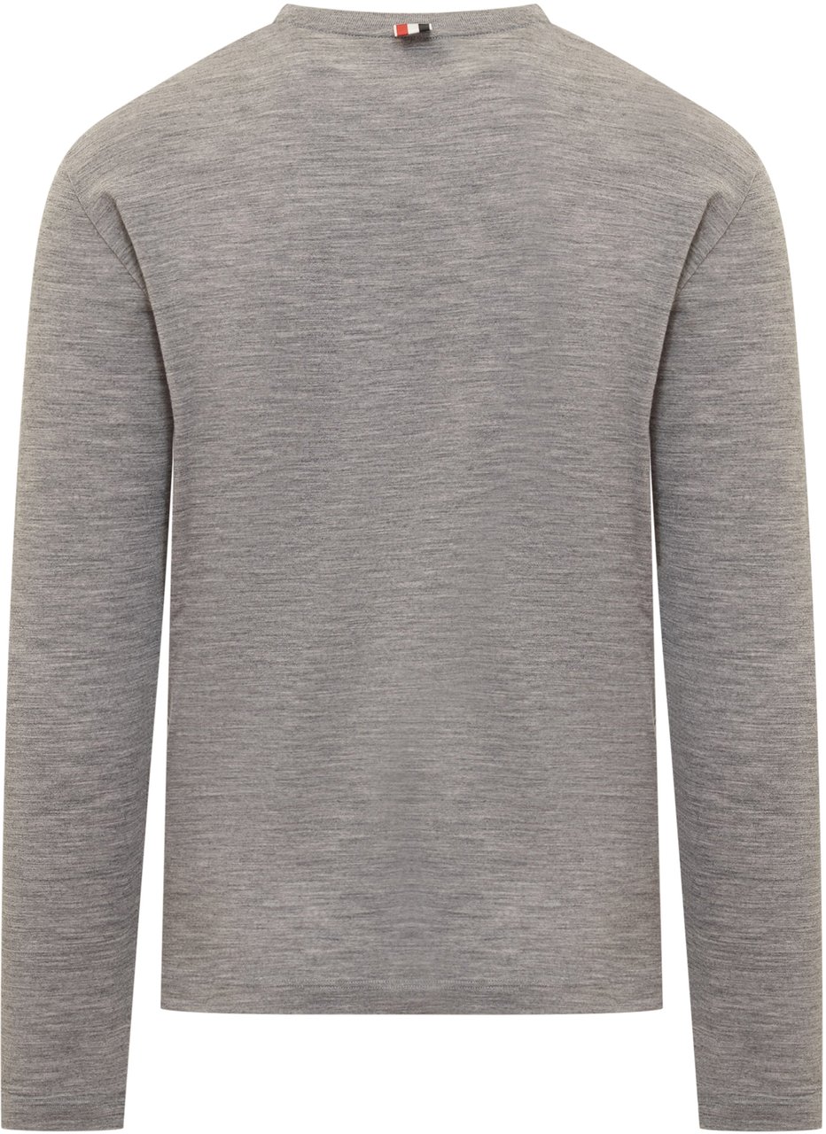 Thom Browne Maglia Girocollo Grijs