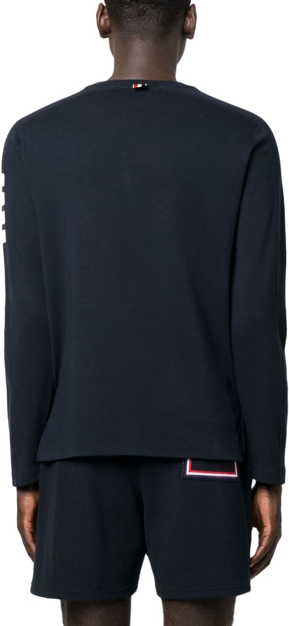 Thom Browne T-Shirts And Polos Blue Blauw