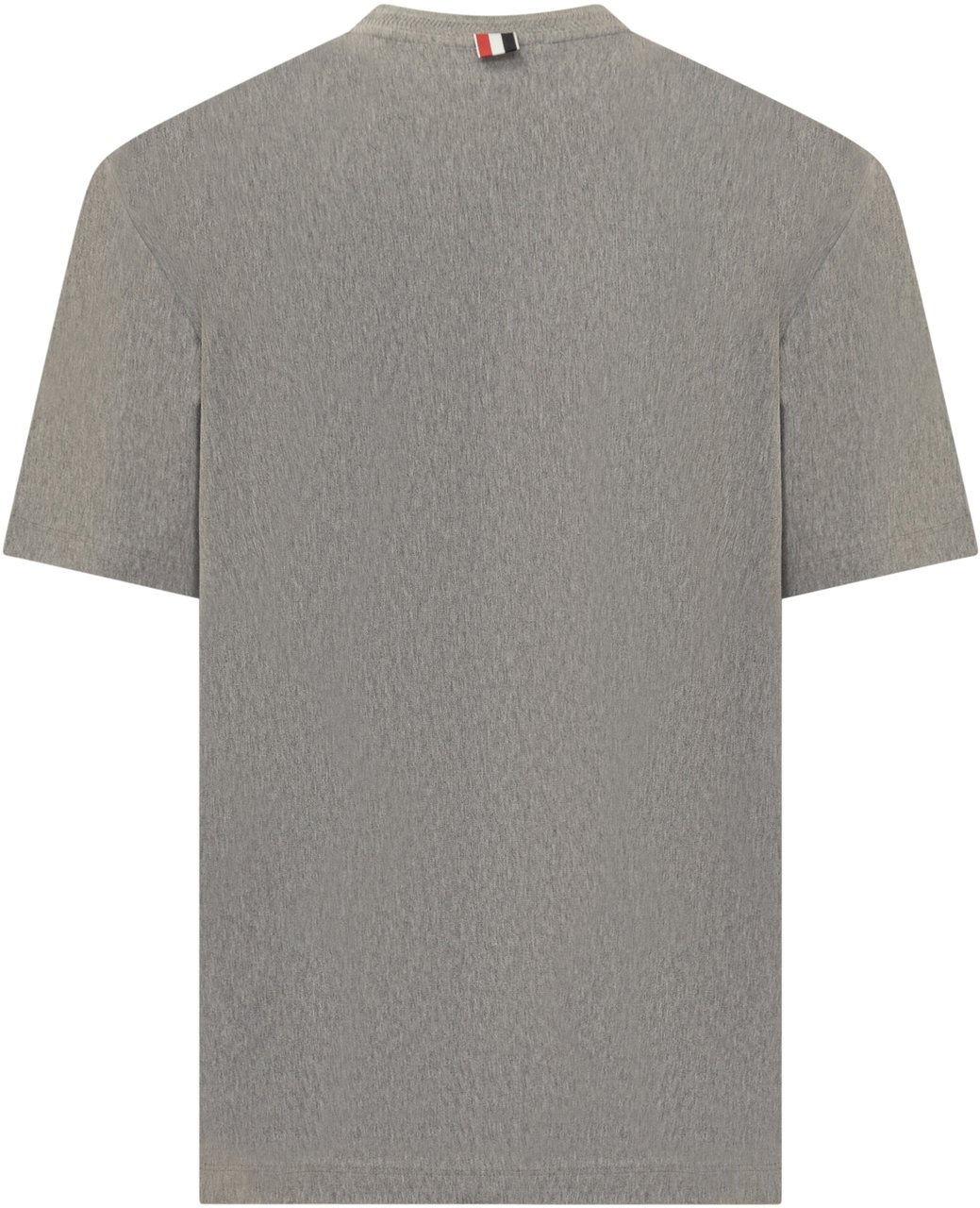 Thom Browne T-Shirt RWB Ribbed Grijs