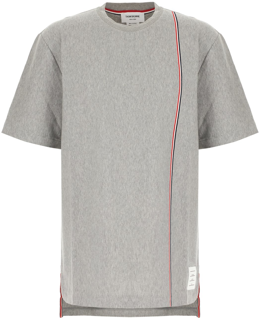 Thom Browne Thom Browne Grey cotton t-shirt Grijs