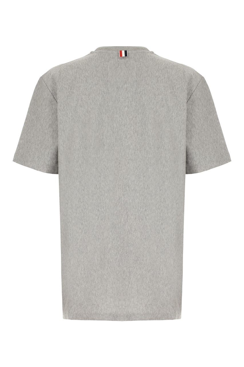 Thom Browne Thom Browne Grey cotton t-shirt Grijs