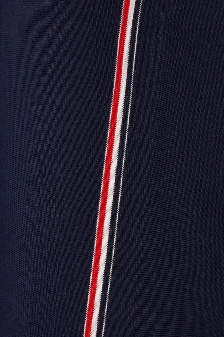 Thom Browne Thom Browne Navy blue cotton t-shirt Blauw