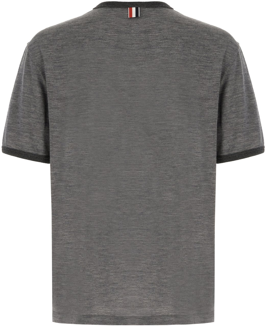 Thom Browne Thom Browne Dark grey stretch wool t-shirt Grijs