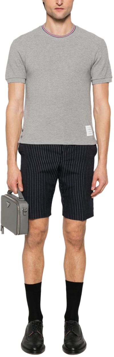 Thom Browne T-Shirts And Polos Light Grey Grijs
