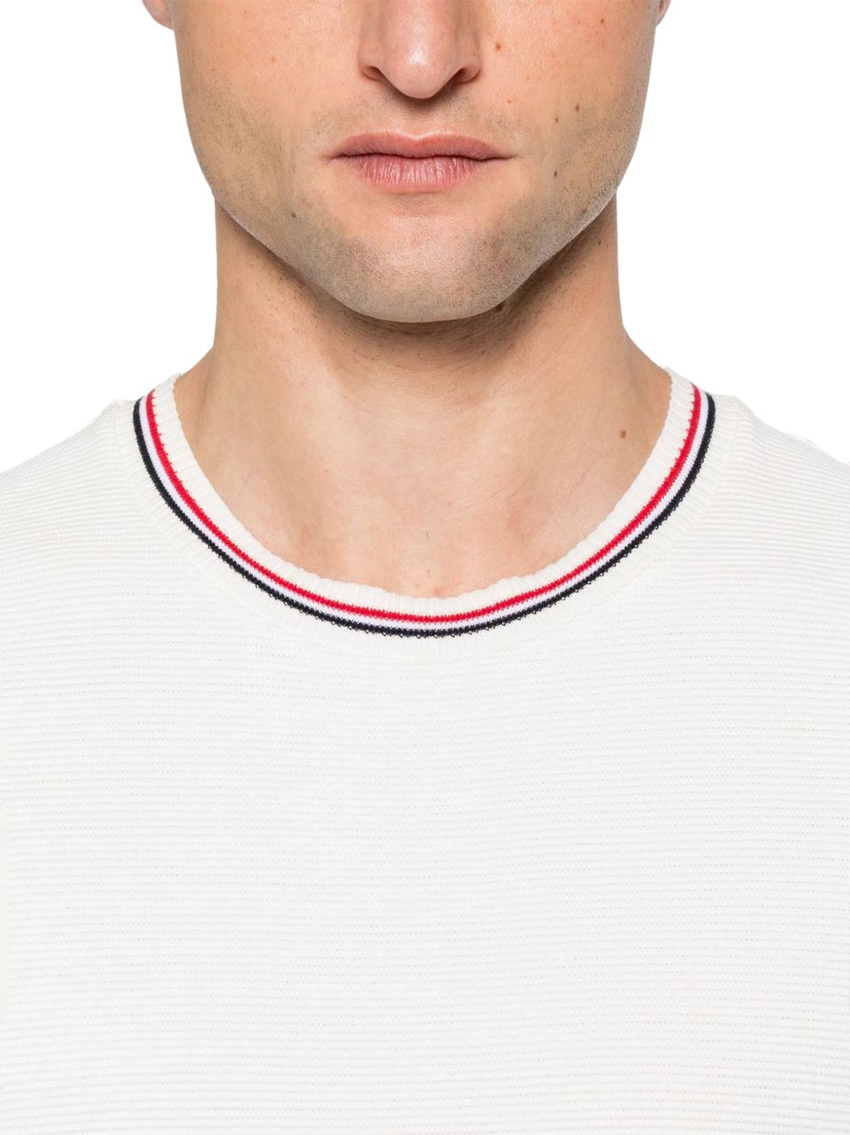 Thom Browne T-Shirts And Polos White Wit