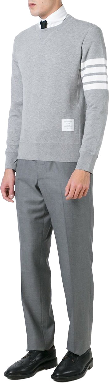 Thom Browne Sweaters Light Grey Lichtgrijs