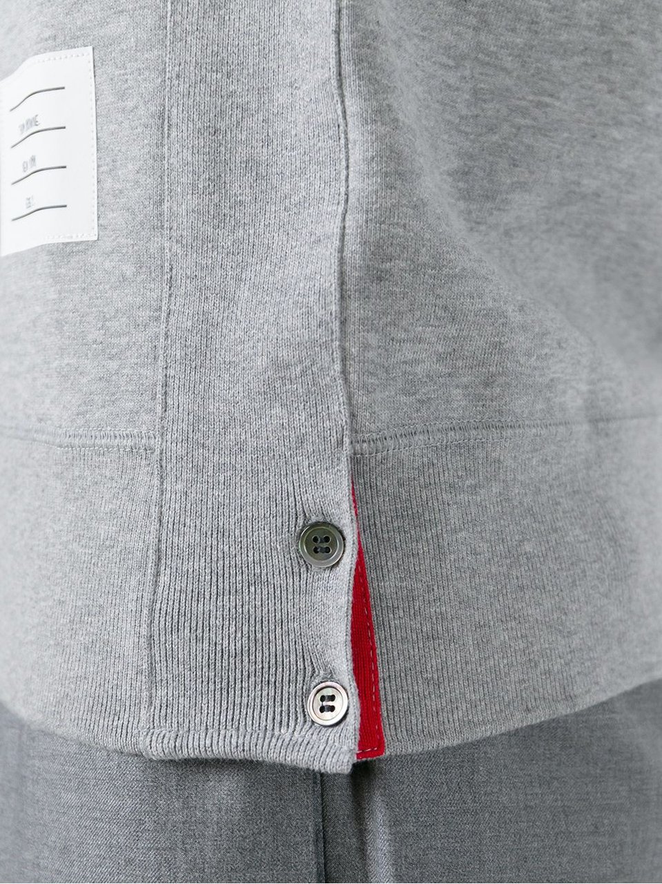 Thom Browne Sweaters Light Grey Lichtgrijs