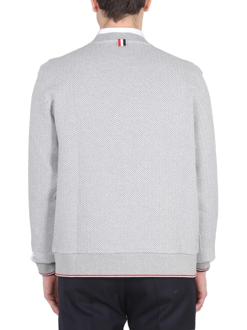Thom Browne Herringbone Jersey Wit