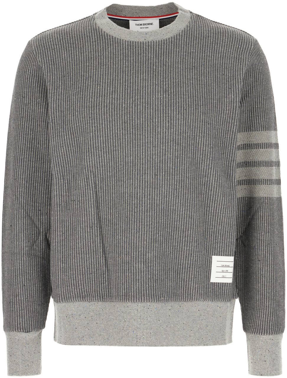 Thom Browne Thom Browne Grey cotton blend sweatshirt Grijs