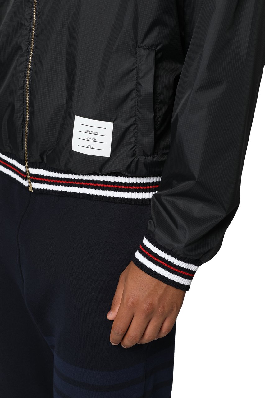 Thom Browne Nylon bomber jacket Navy