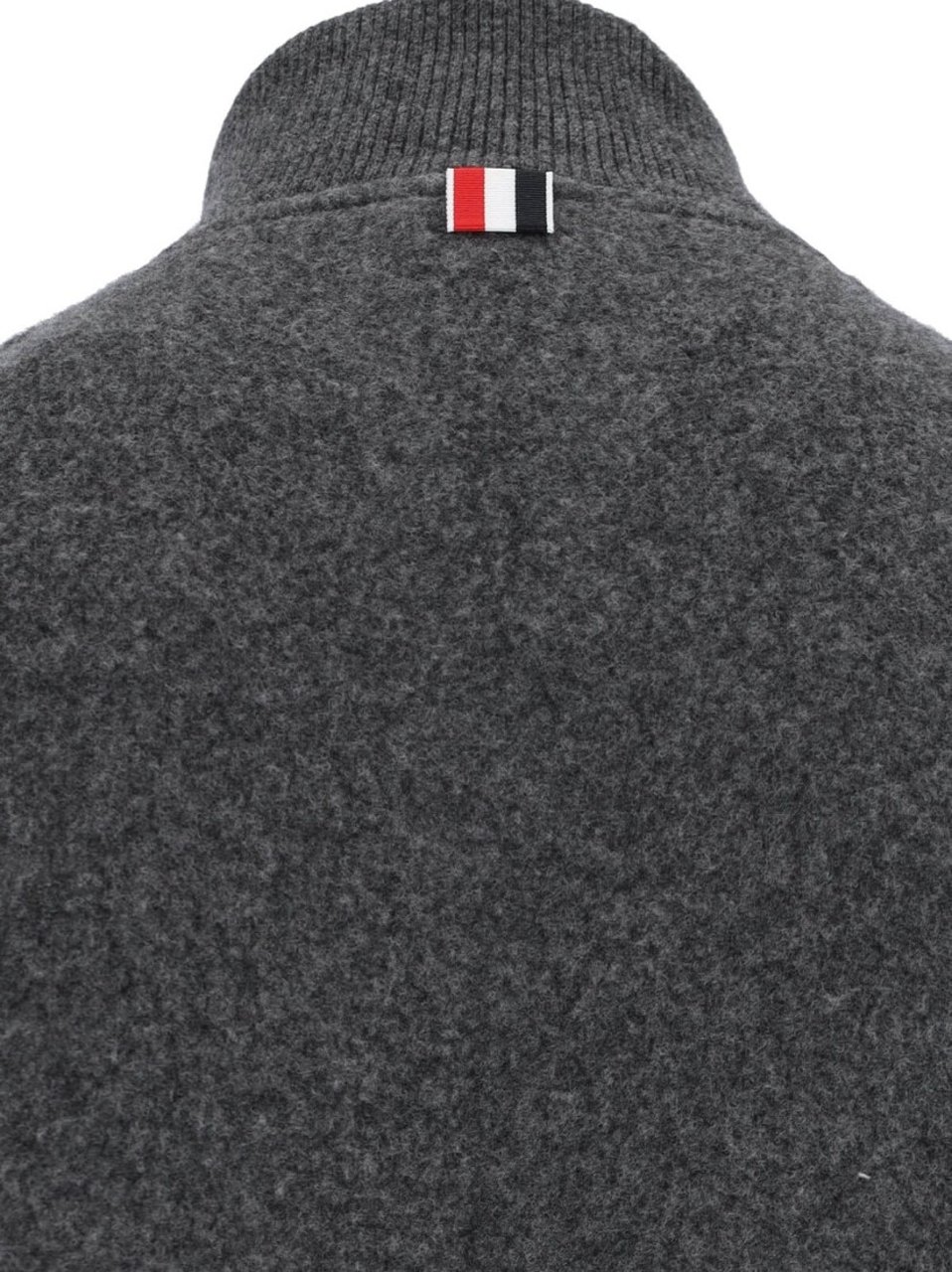 Thom Browne Wool Zip Jacket – Grey Grijs