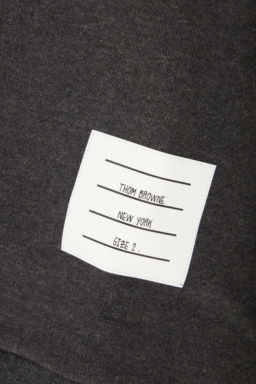 Thom Browne Two-tone cotton sweatshirt Divers