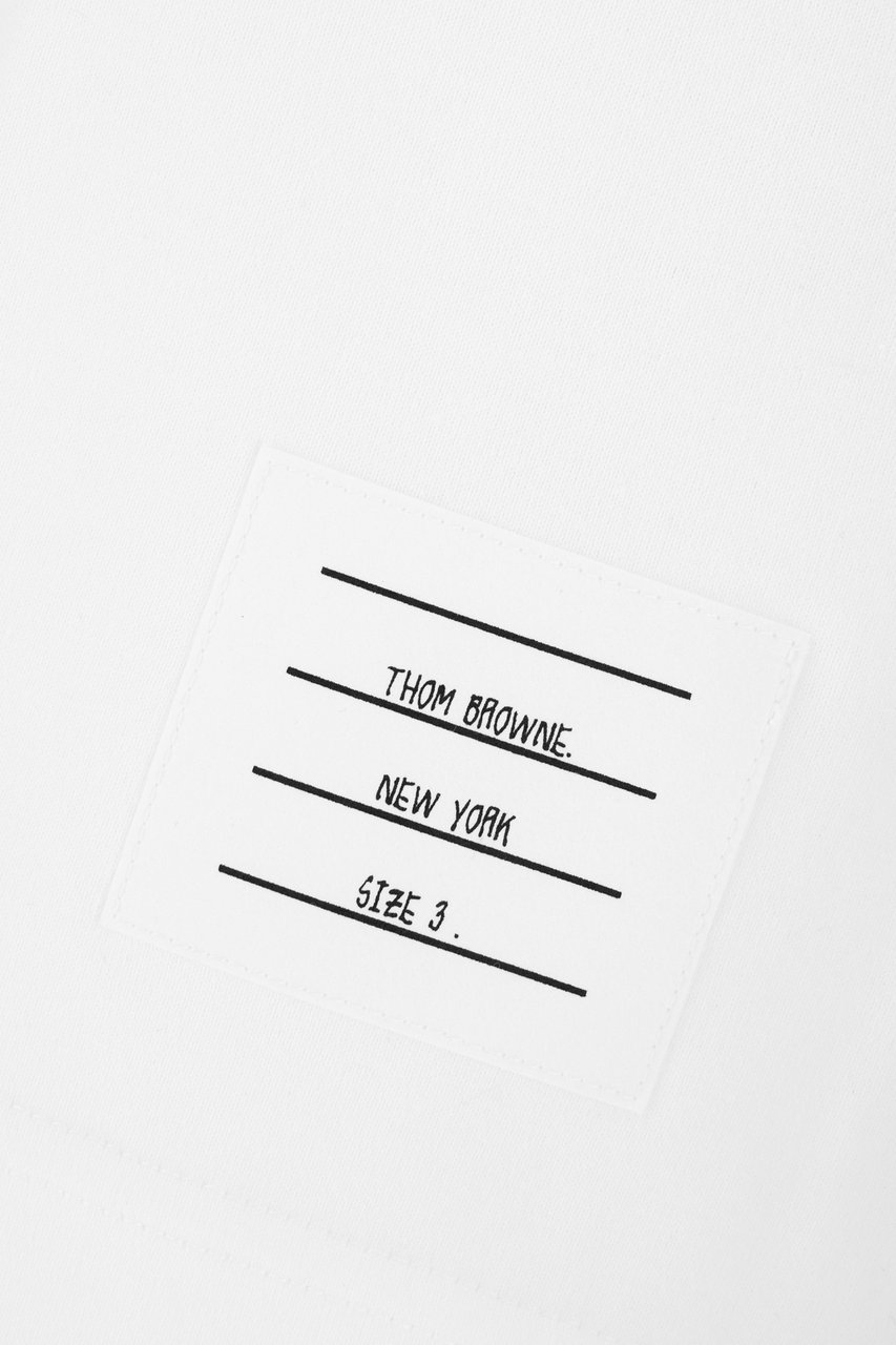 Thom Browne White cotton t-shirt Wit