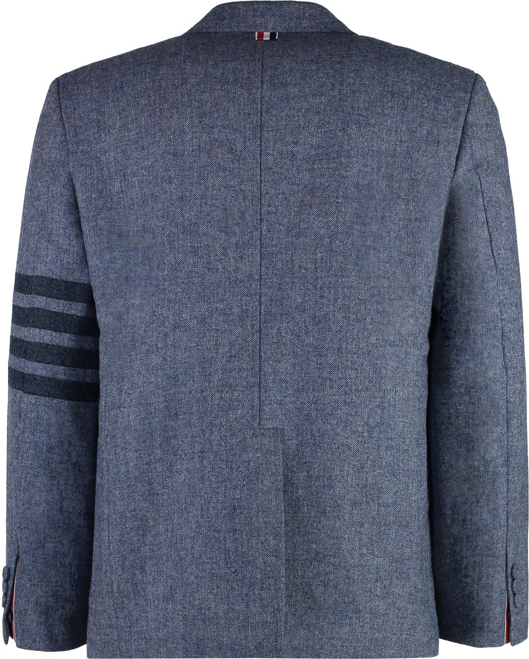 Thom Browne Wool single-breasted blazer Blauw