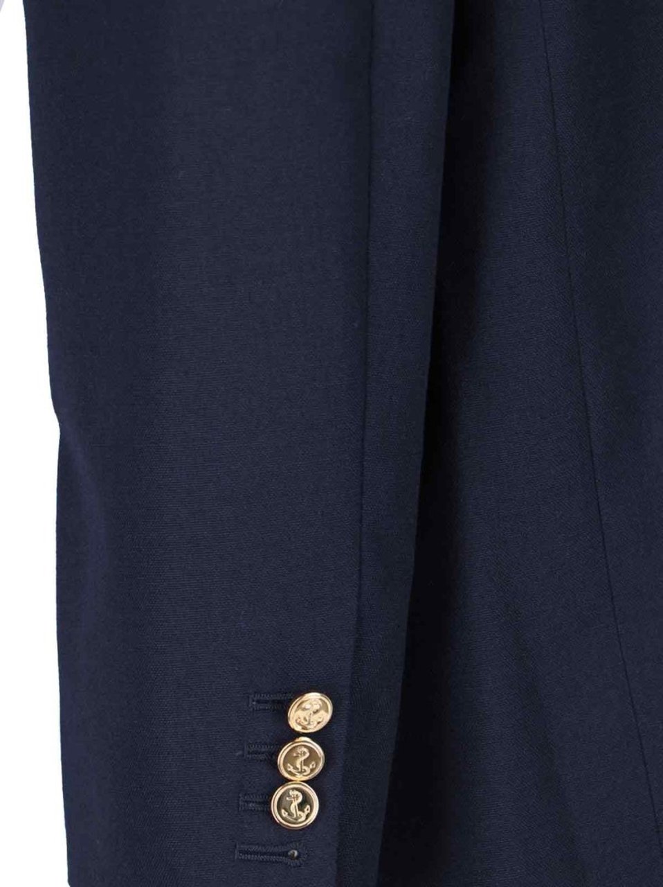 Thom Browne Blue Virgin Single-Breasted Blazer – Blue Blauw