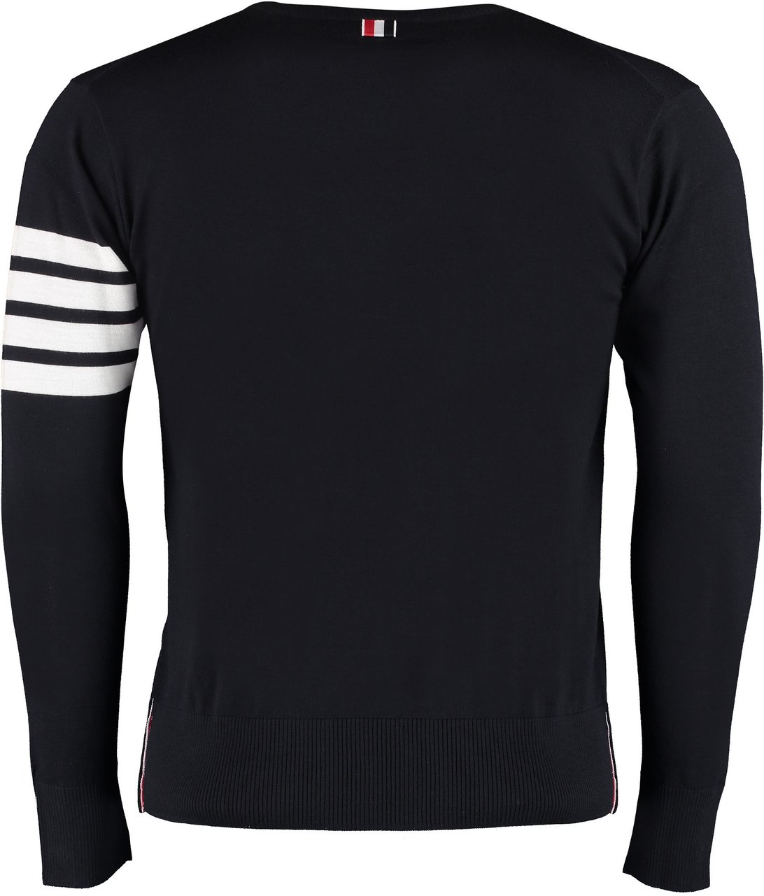 Thom Browne Merino wool crew-neck sweater Blauw