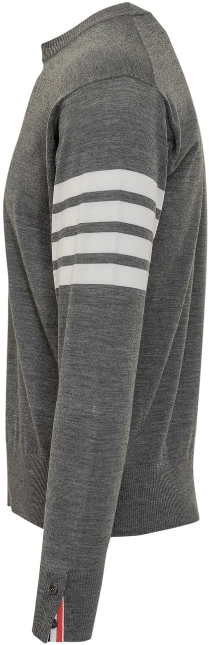 Thom Browne Girocollo Thom Browne Donkergrijs