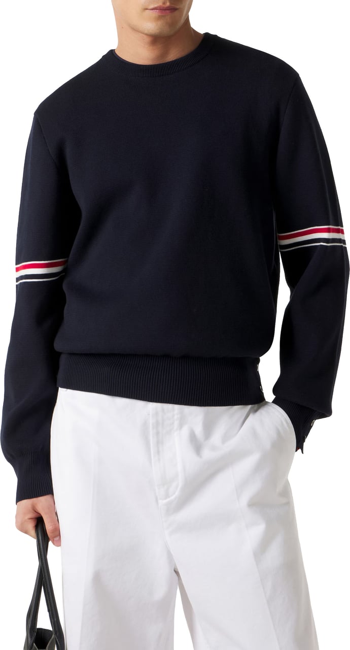 Thom Browne Sweaters Blu Navy Navy